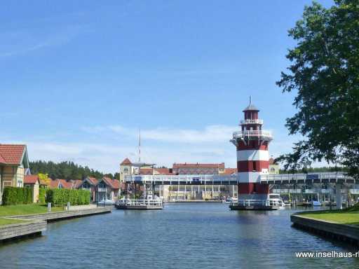 Hafendorf Rheinsberg Zufahrt vom See